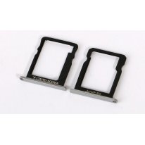 Сим лоток (2 шт) Huawei Ascend P7 (P7-L00) серый